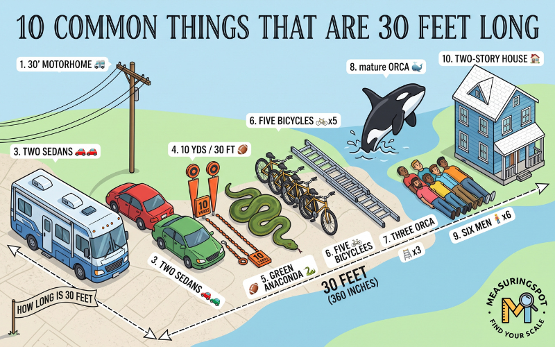 How Long is 30 Feet