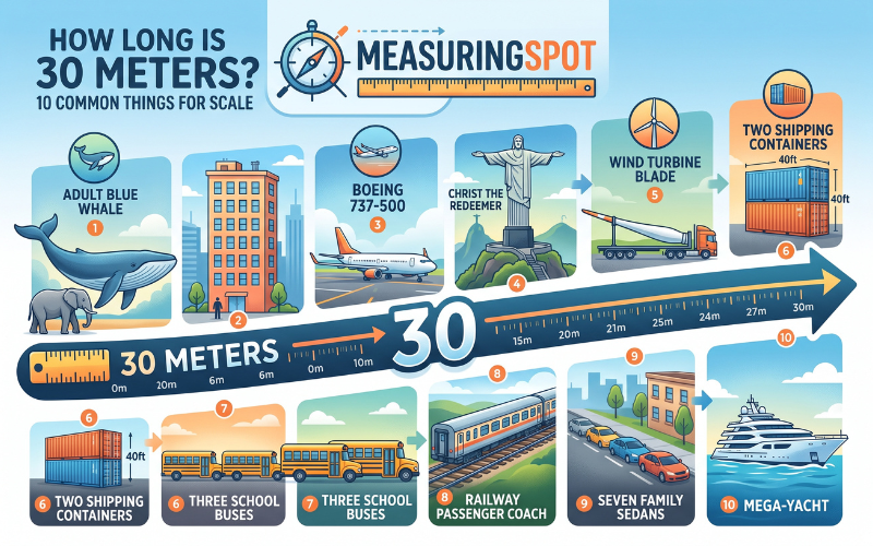 How Long is 30 Meters
