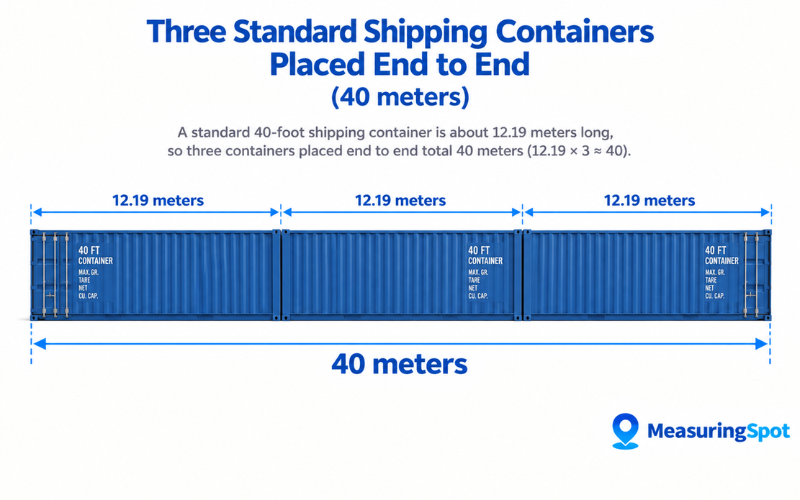 How Long is 40 Meters