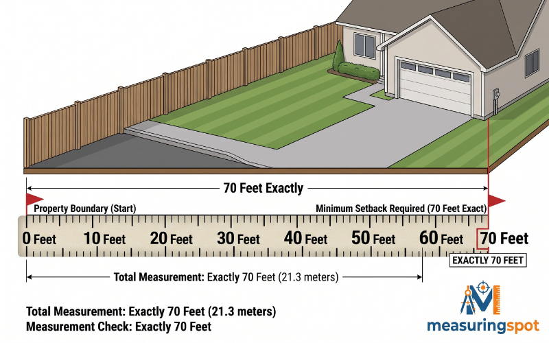 How Long is 70 Feet