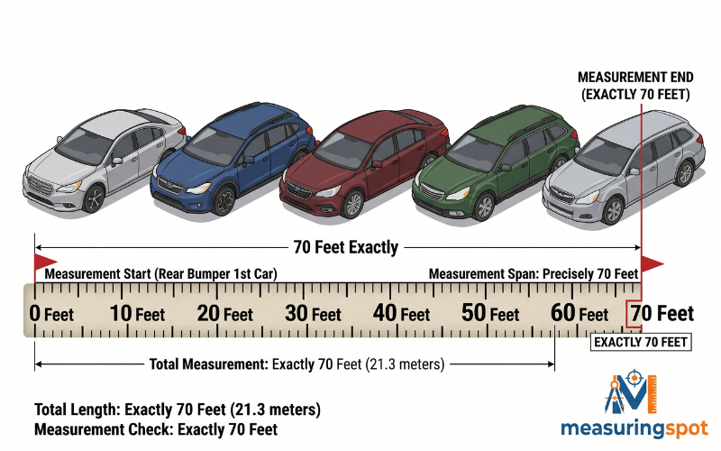 How Long is 70 Feet