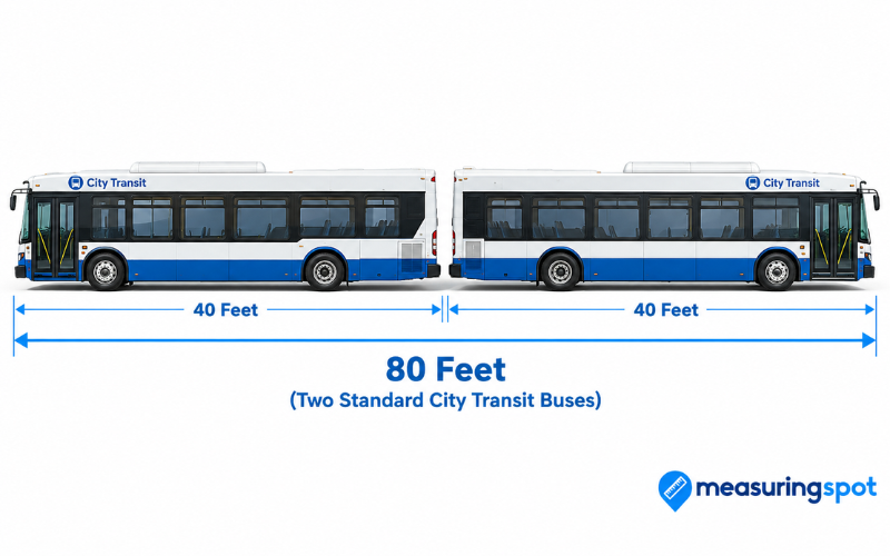 How Long is 80 Feet 
