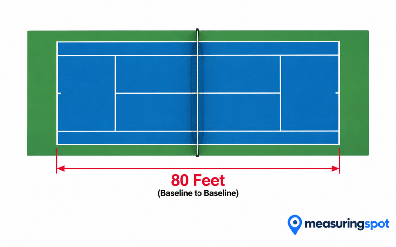 How Long is 80 Feet 
