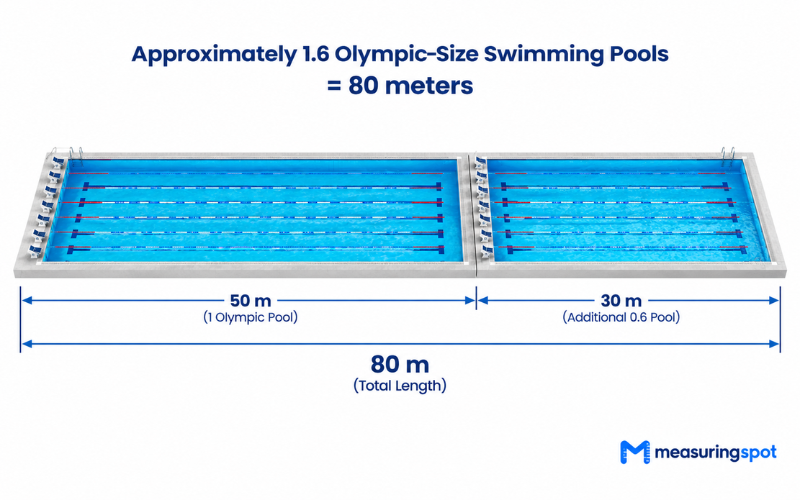 How Long is 80 Meters