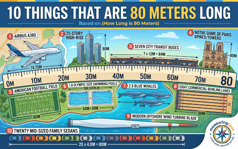 How Long is 80 Meters
