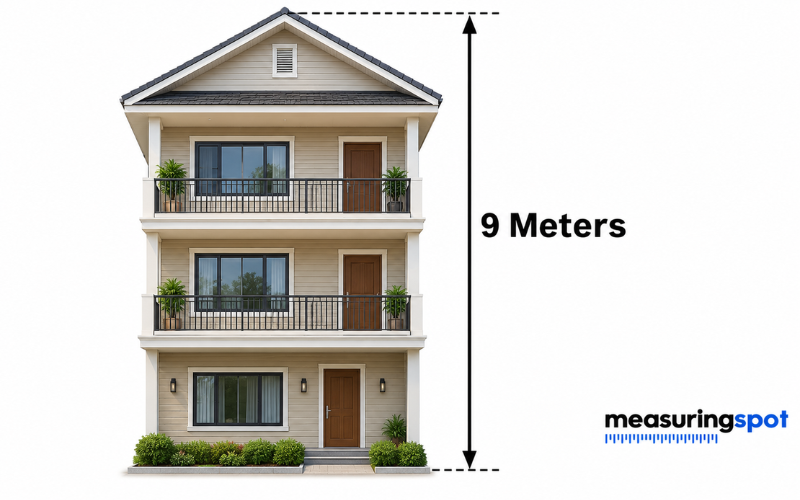 How Long is 9 Meters