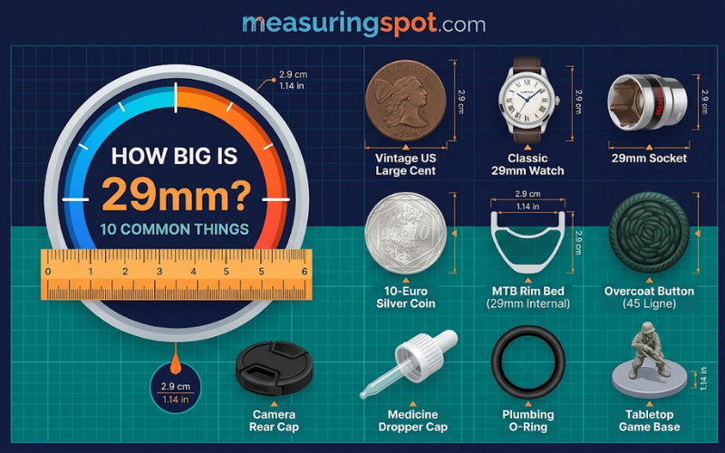 How Big Is 29 mm