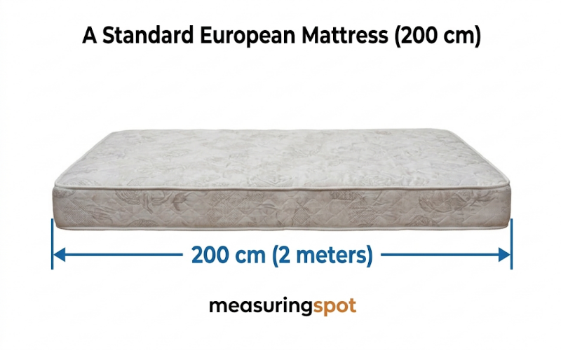 How Big is 200 Centimeters