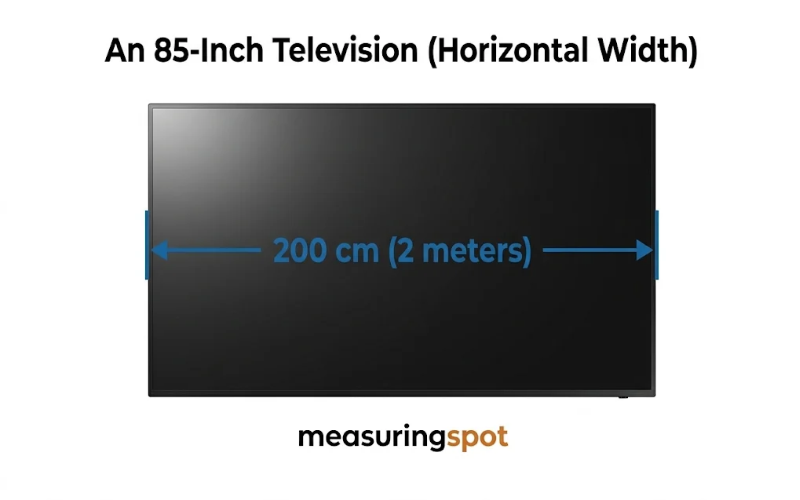 How Big is 200 Centimeters