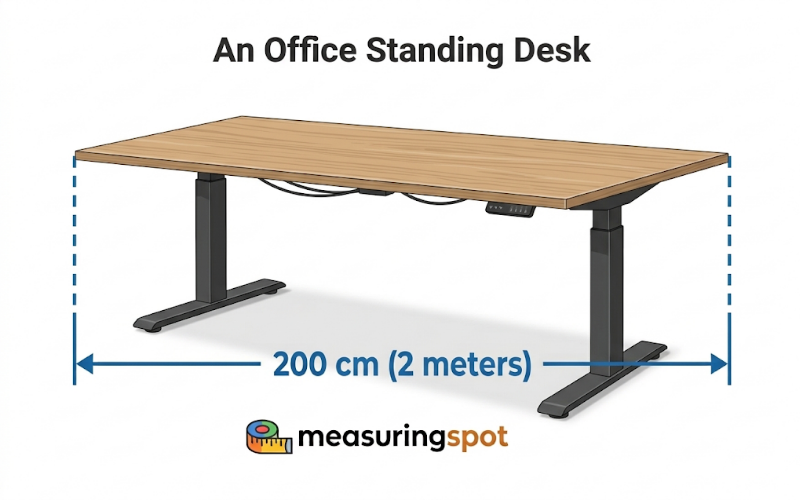 How Big is 200 Centimeters
