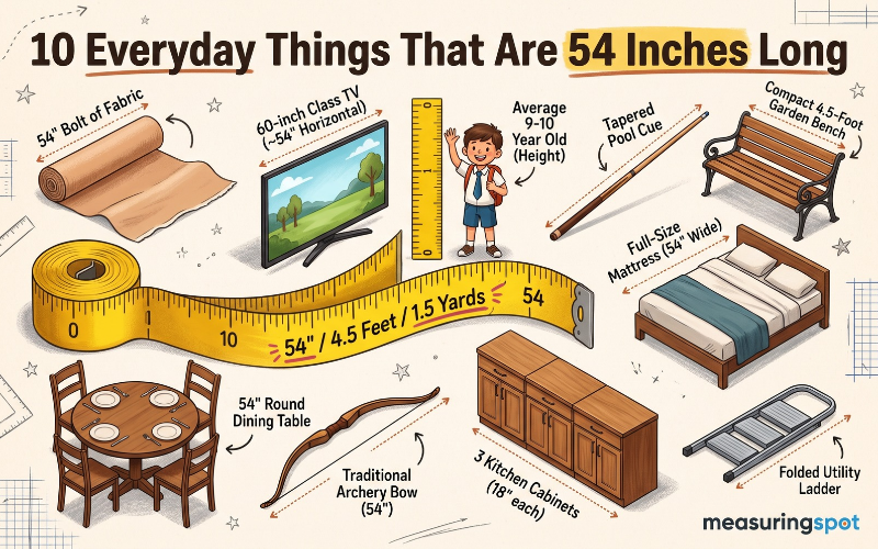 How Long is 54 Inches