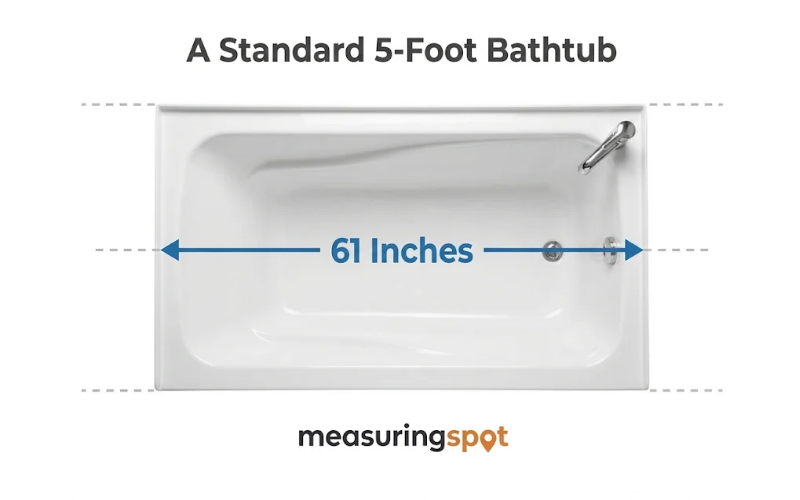 How Long is 61 Inches